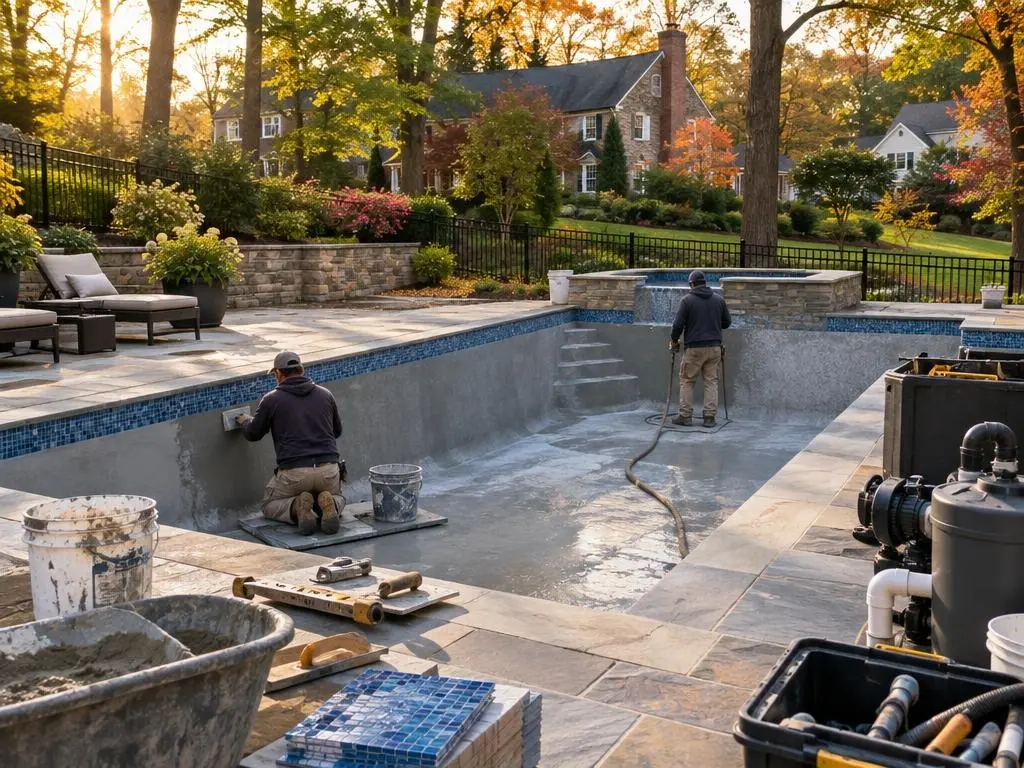 Pool Renovation & Resurfacing in Bethesda, MD